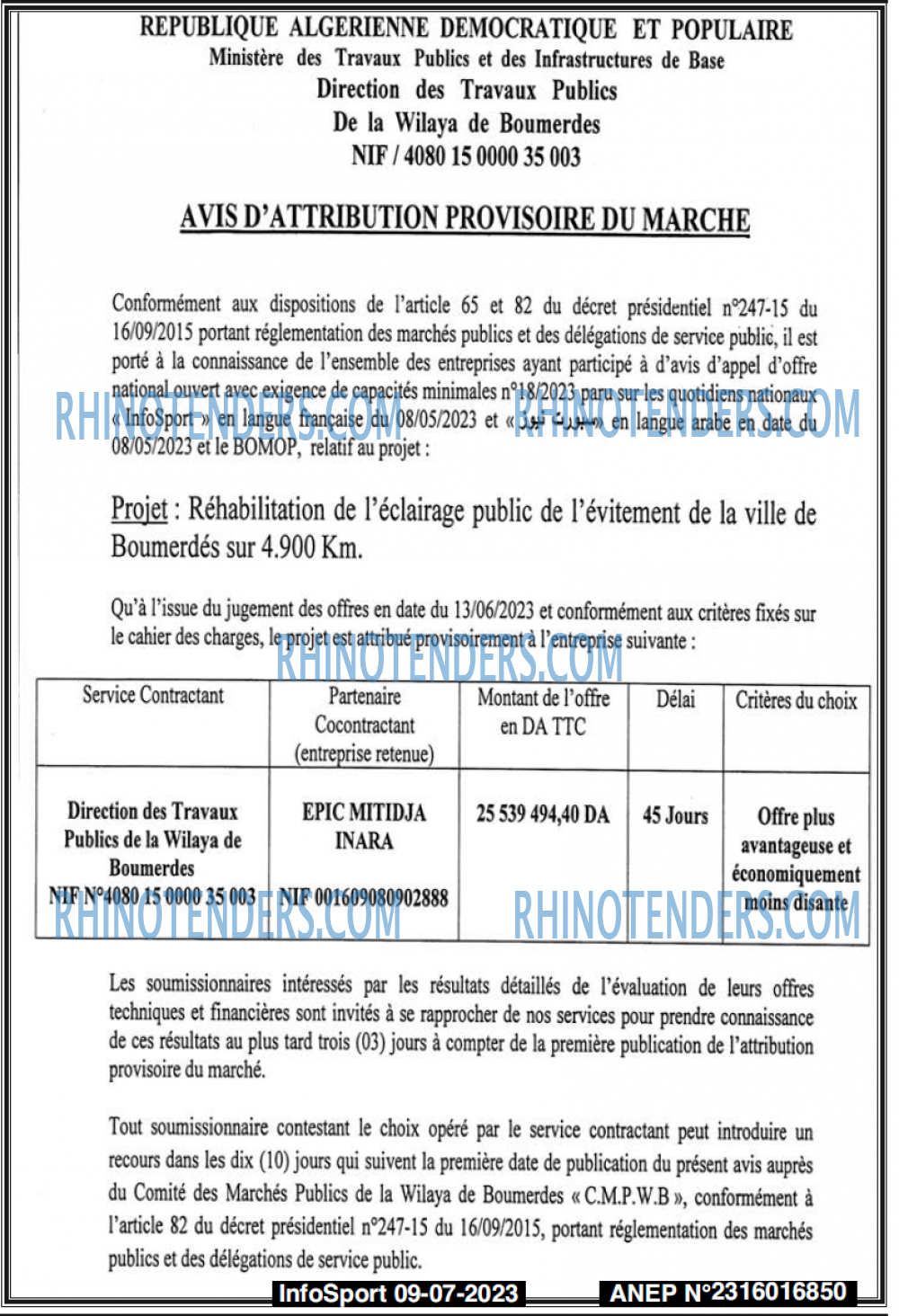 Infos Mass Media