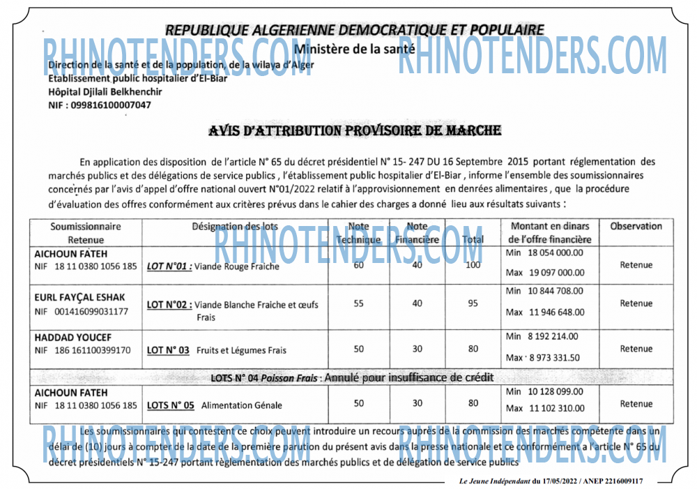 Jeune Independant