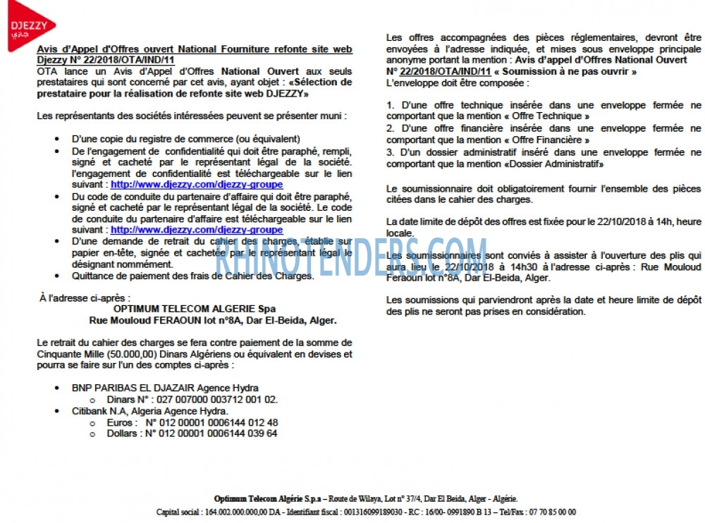 Optimum Telecom Algerie