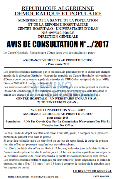 TRIBUNE DES LECTEURS