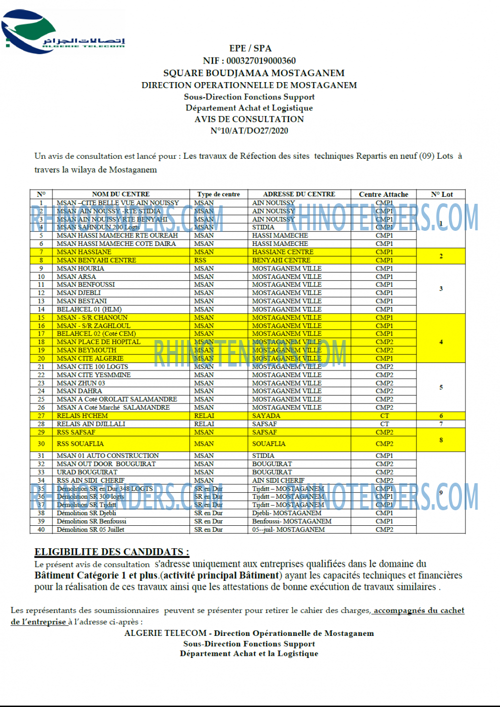 Algérie Télécom