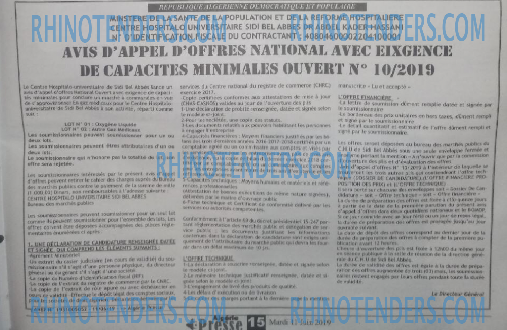 ALGERIE PRESSE