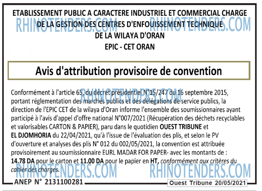 ouest TRIBUNE