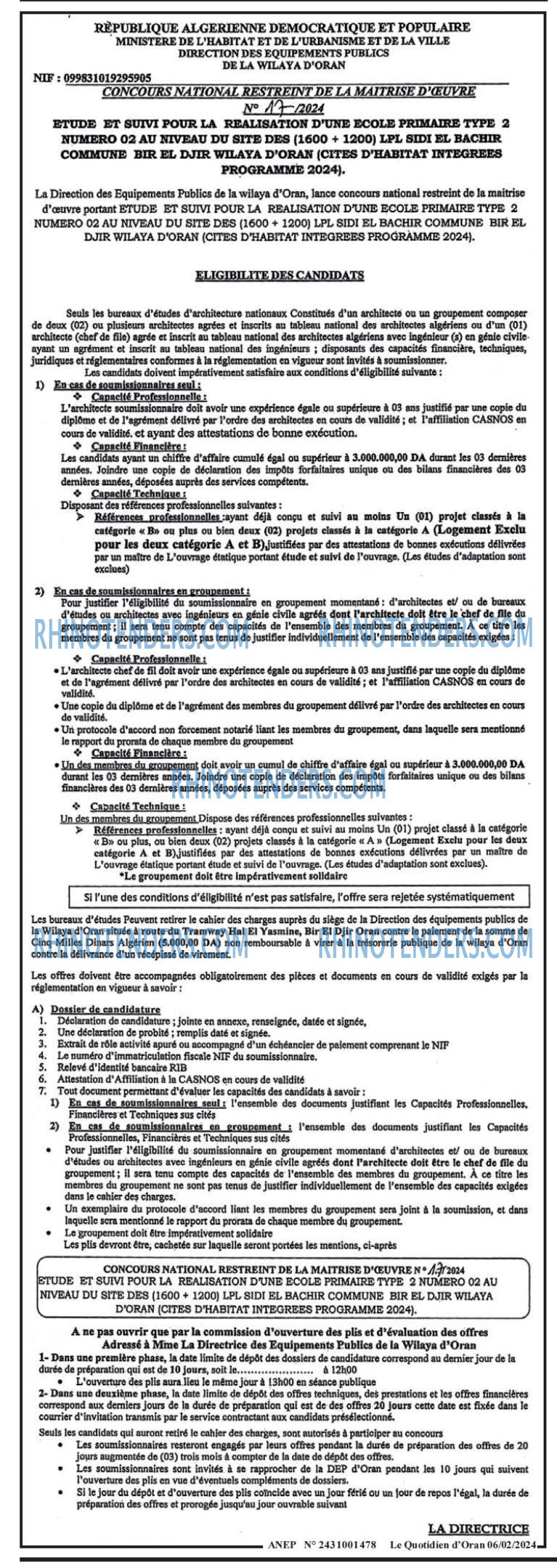 Le Quotidien d'Oran