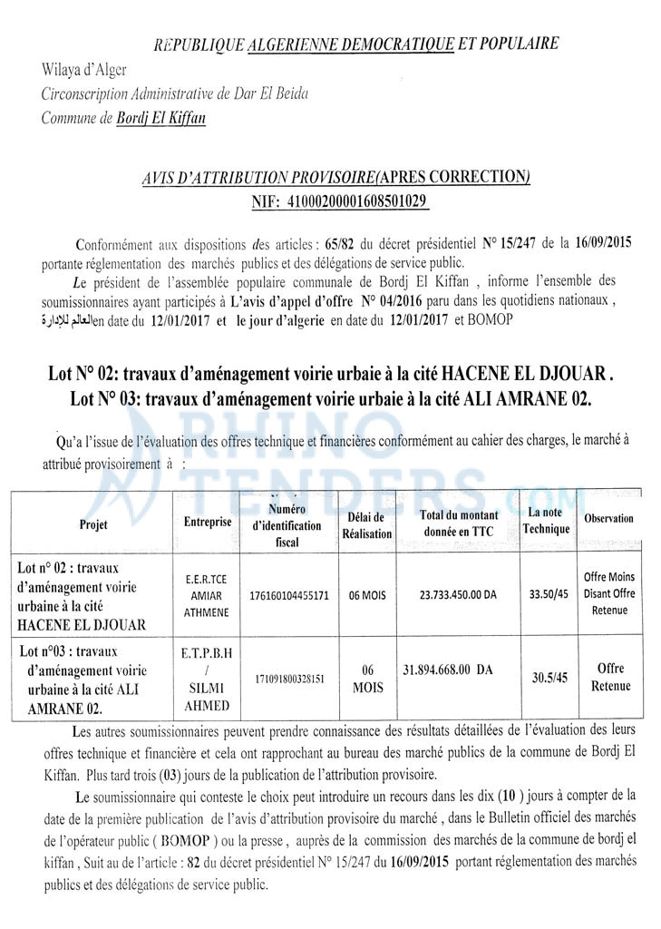 Le Jour d'Algérie