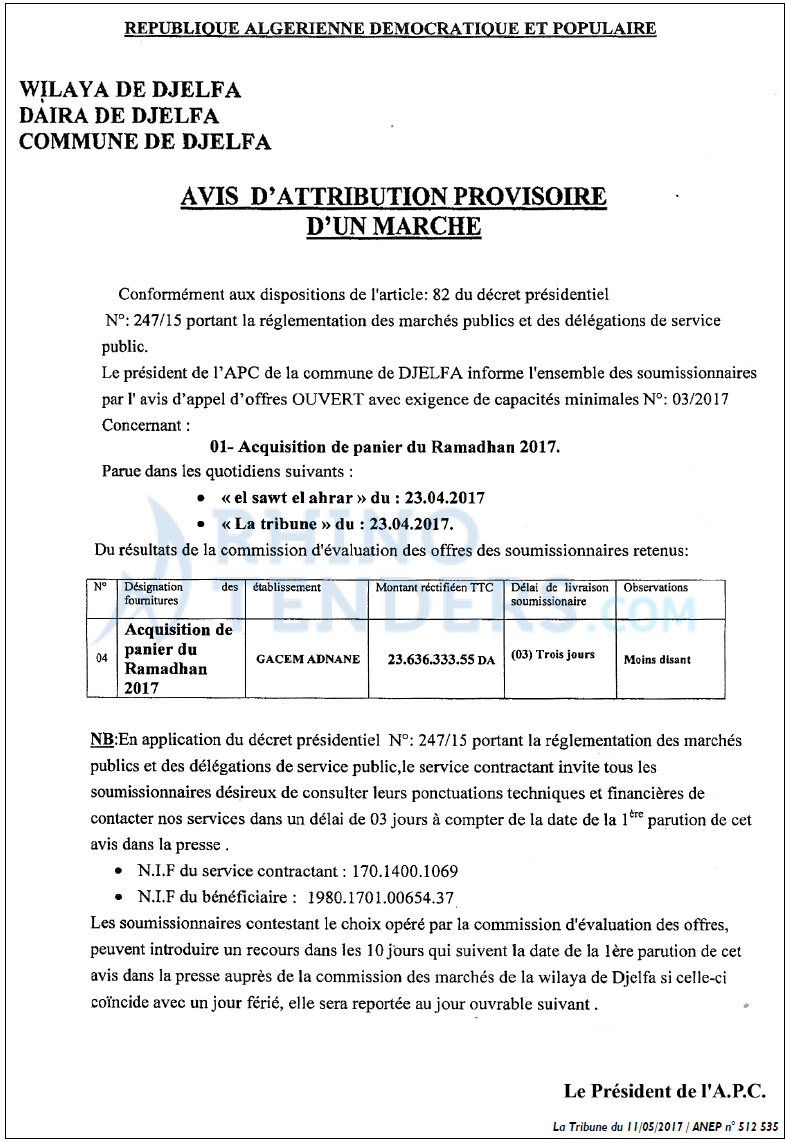 La Tribune