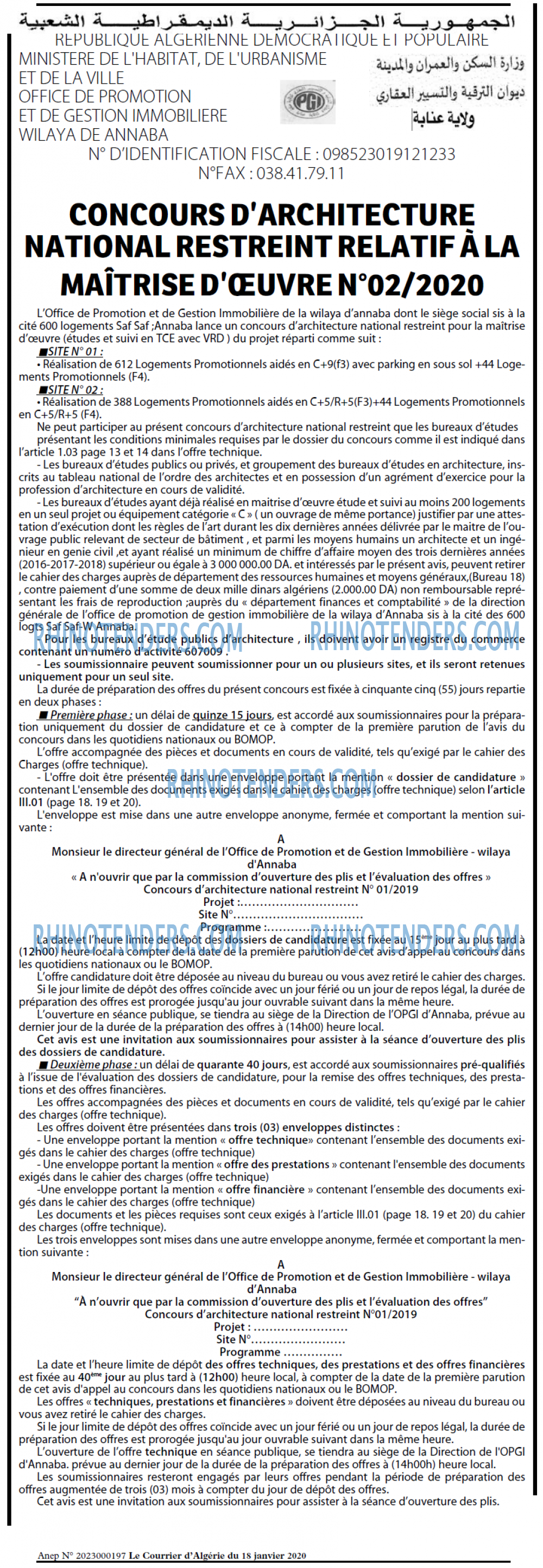 Le Courrier d'Algerie
