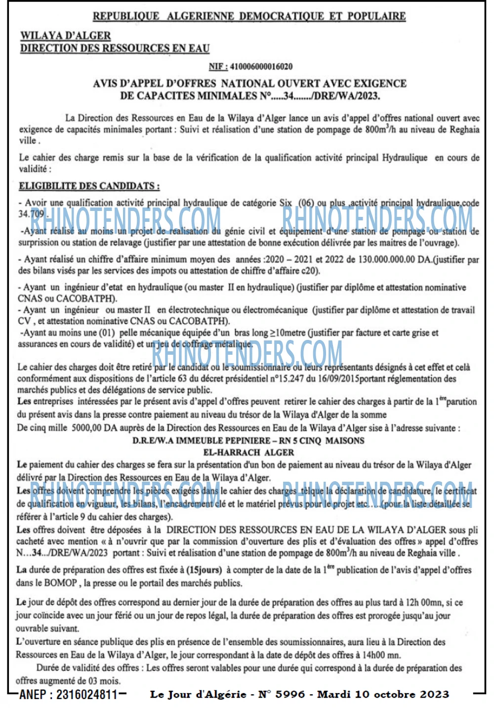 Le Jour d'Algérie