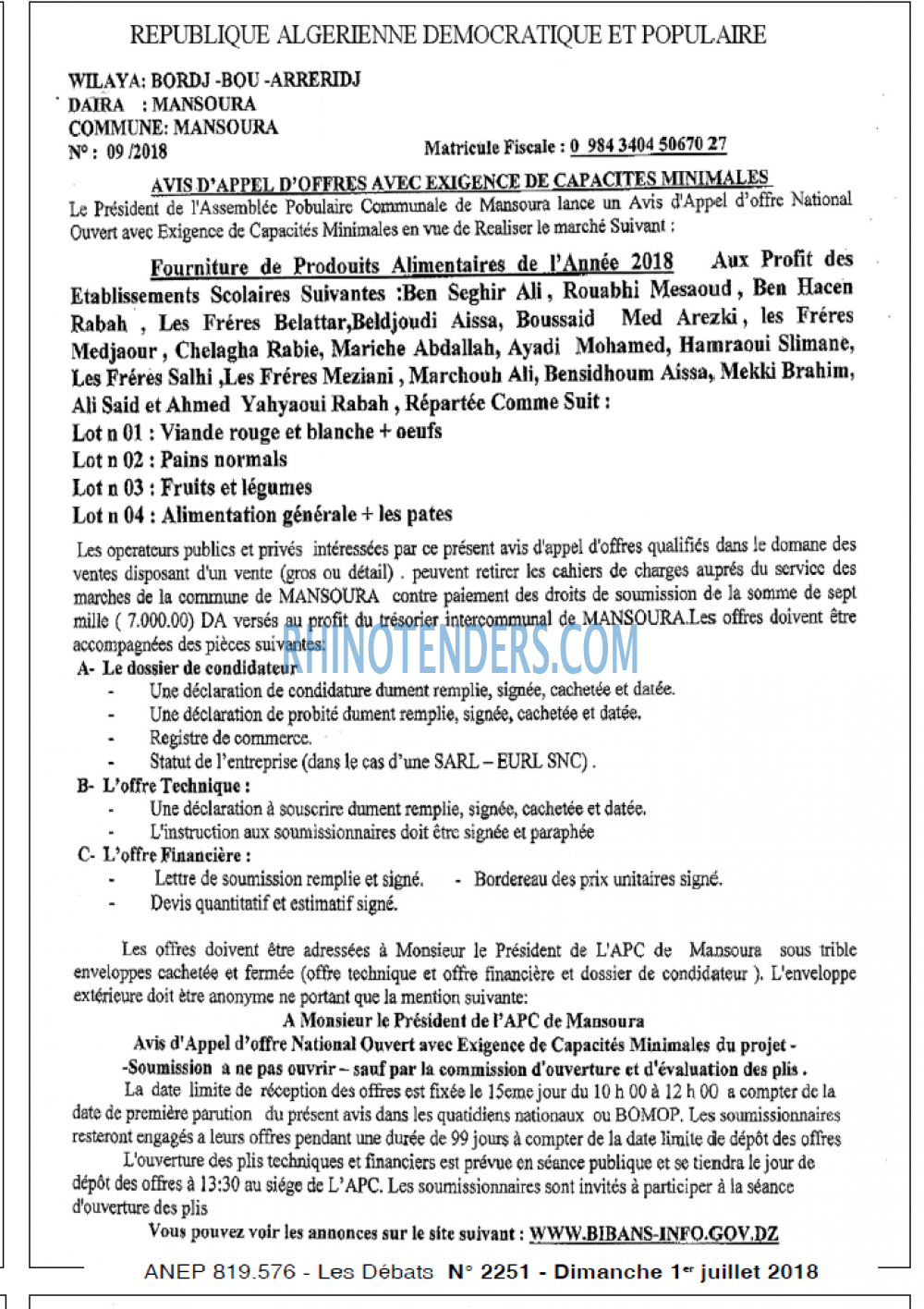Les Debats