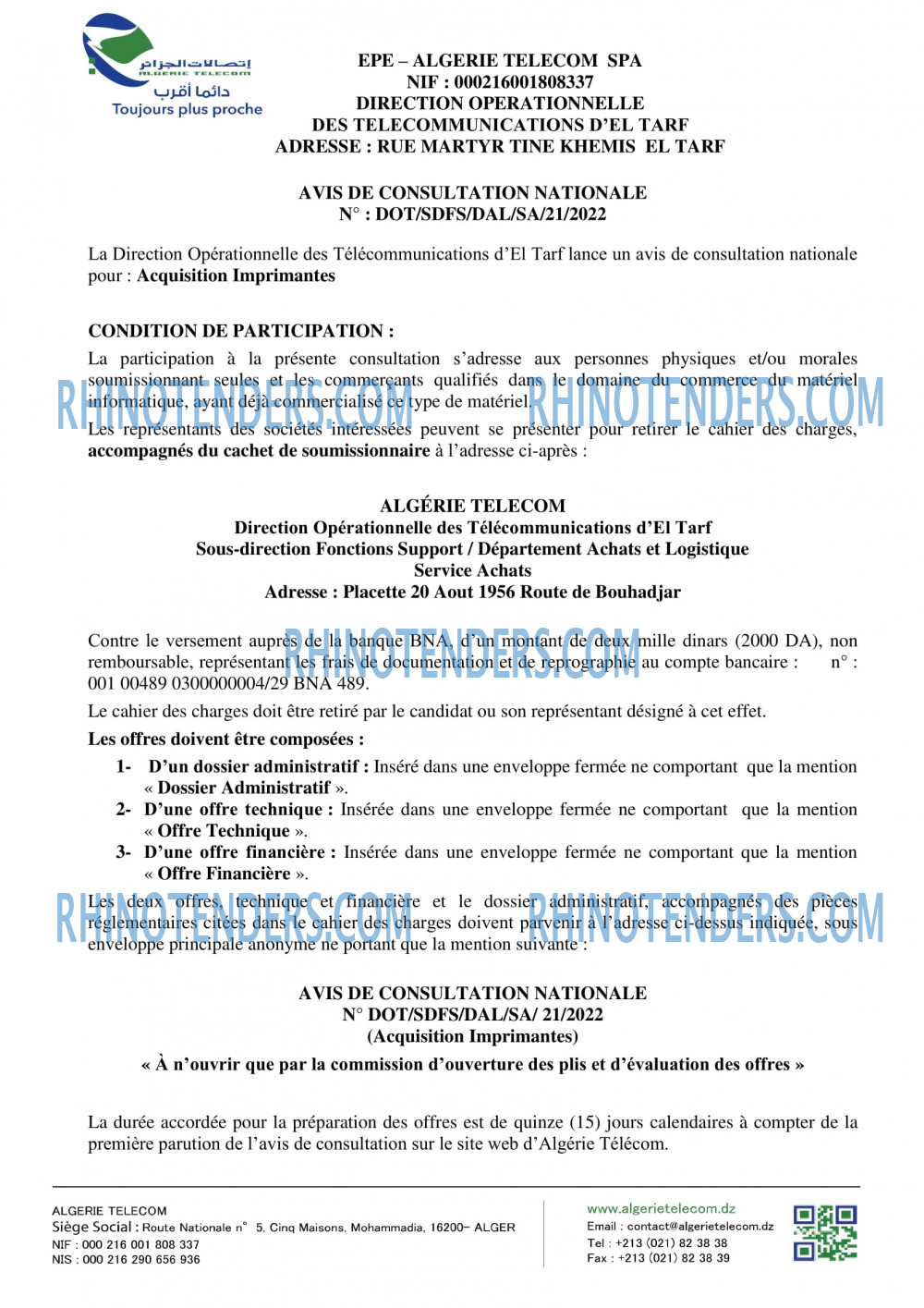 Algérie Télécom