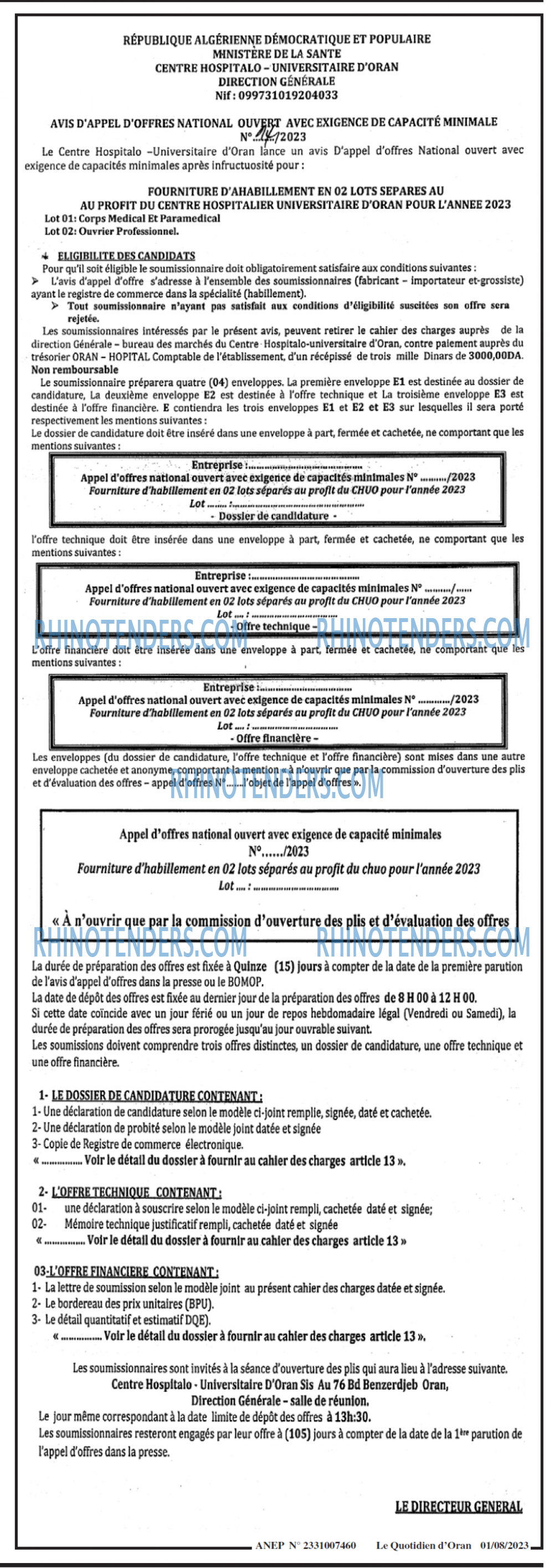 Le Quotidien d'Oran