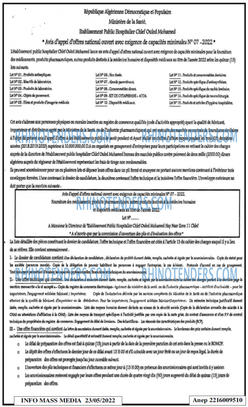 Infos Mass Media