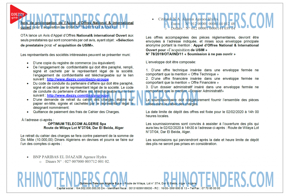 Optimum Telecom Algerie