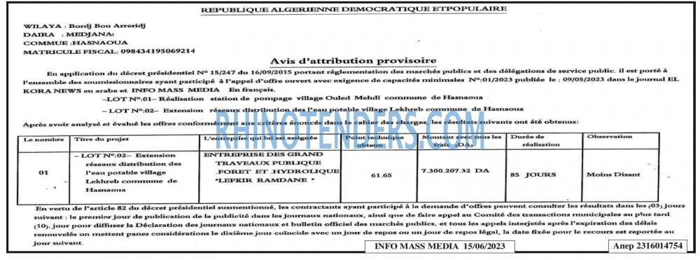 Infos Mass Media