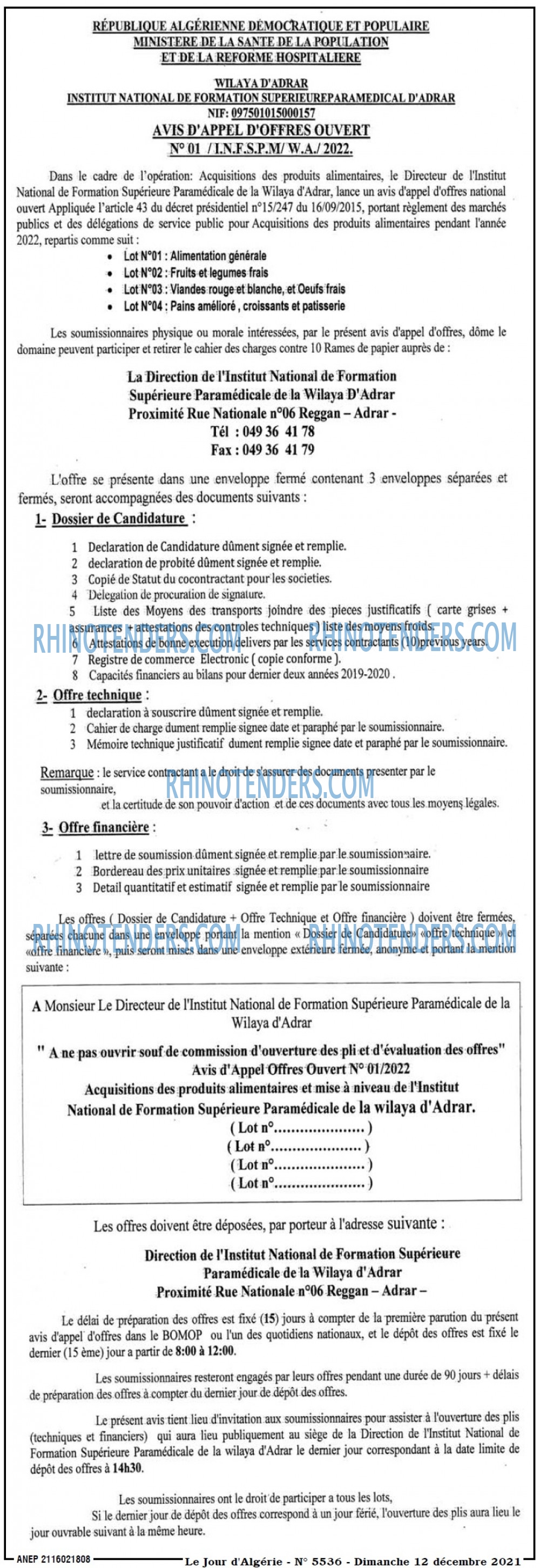 Le Jour d'Algérie