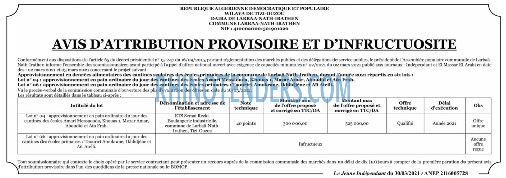 Jeune Independant