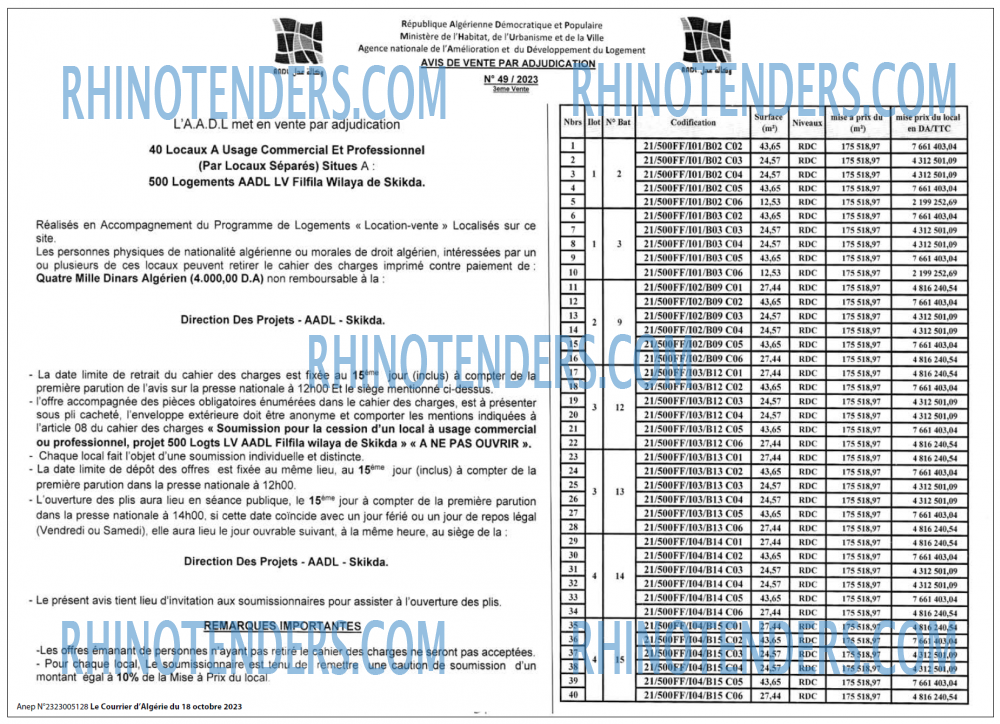 Le Courrier d'Algerie