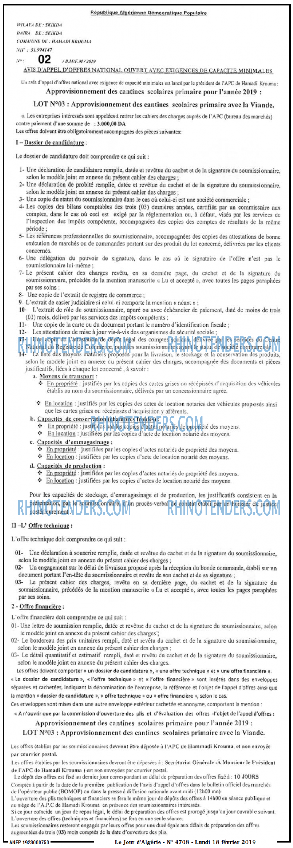 Le Jour d'Algérie