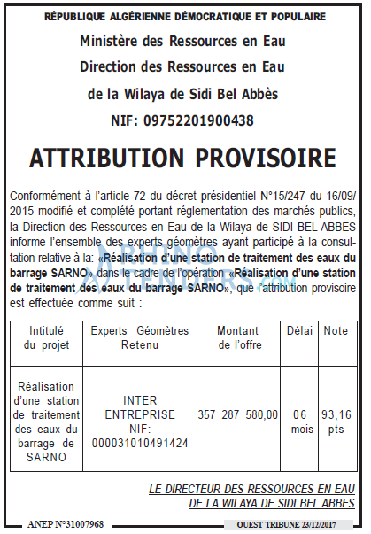 ouest TRIBUNE