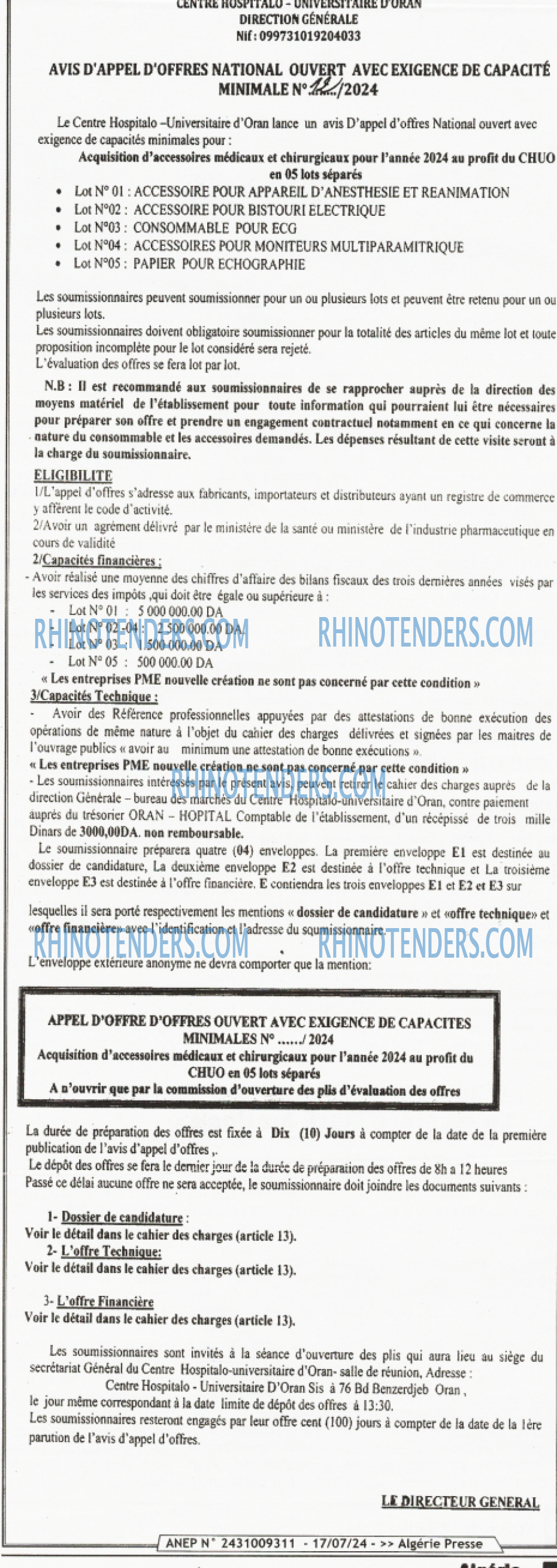 ALGERIE PRESSE