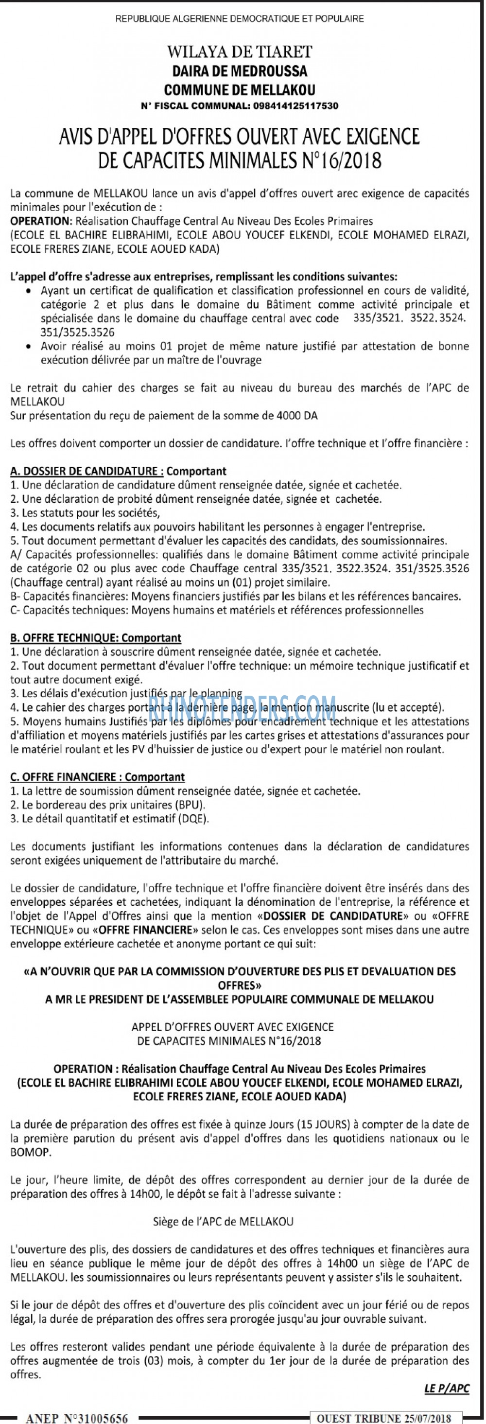 ouest TRIBUNE