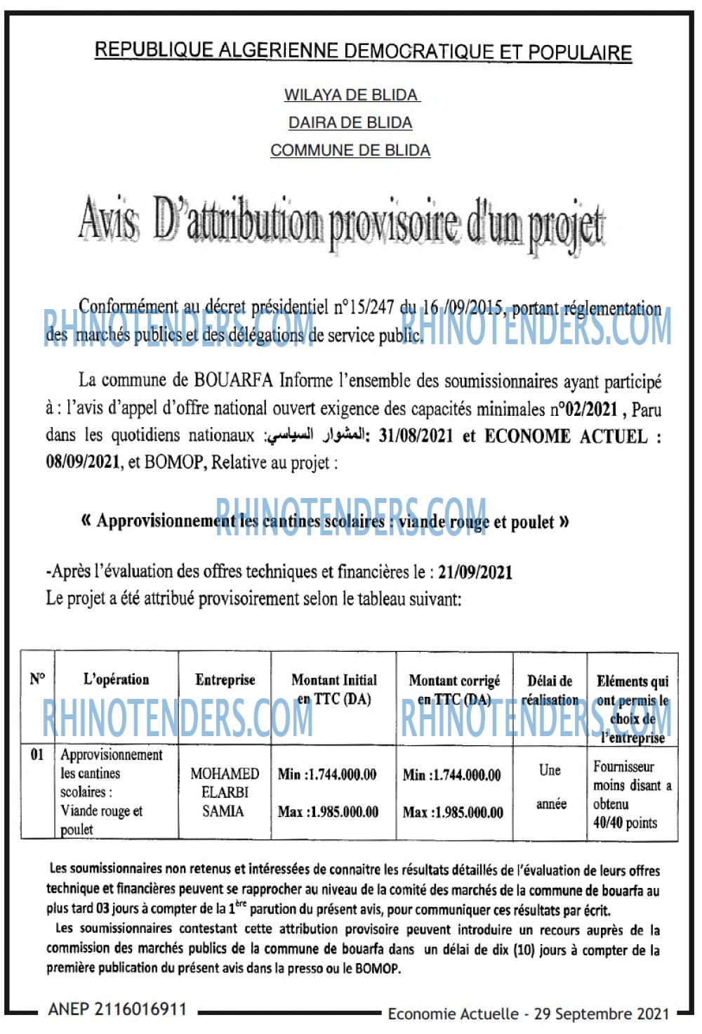 Economie Actuelle