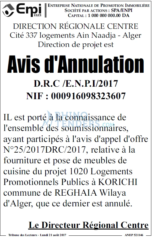 TRIBUNE DES LECTEURS