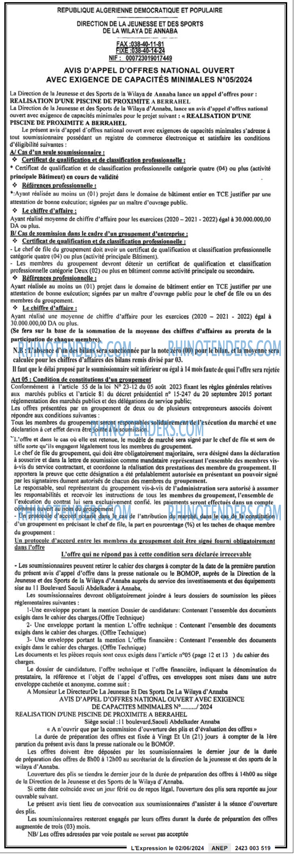 L'EXPRESSION