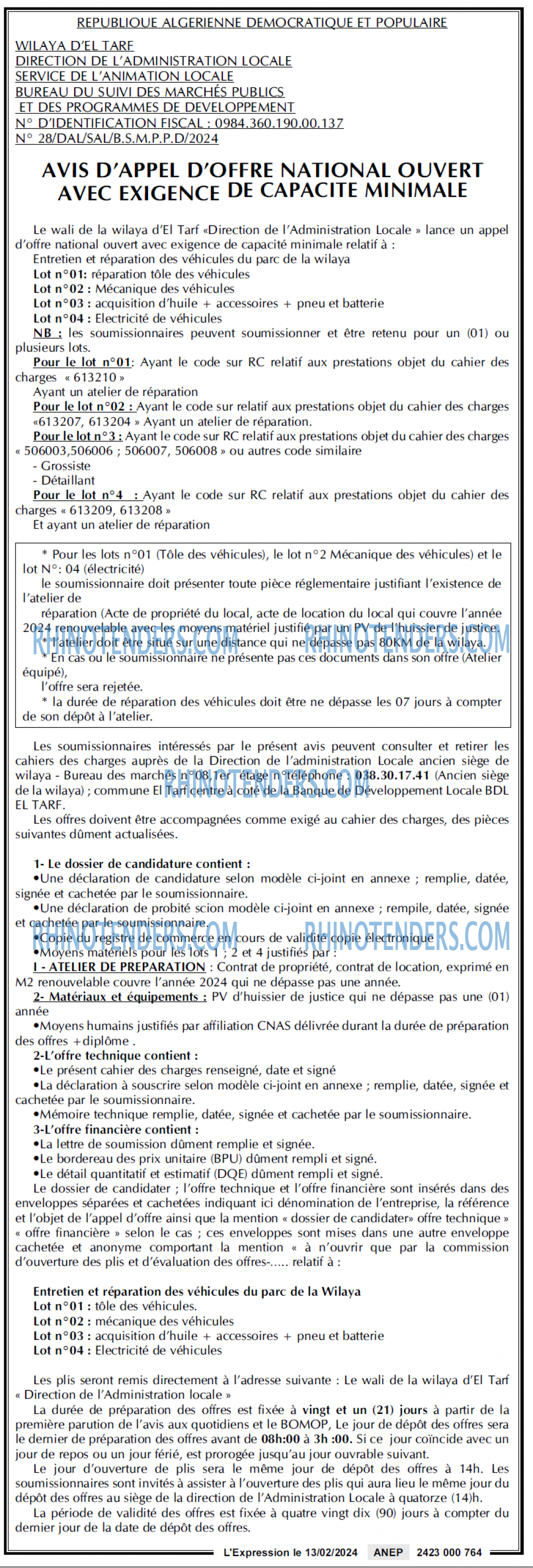 L'EXPRESSION