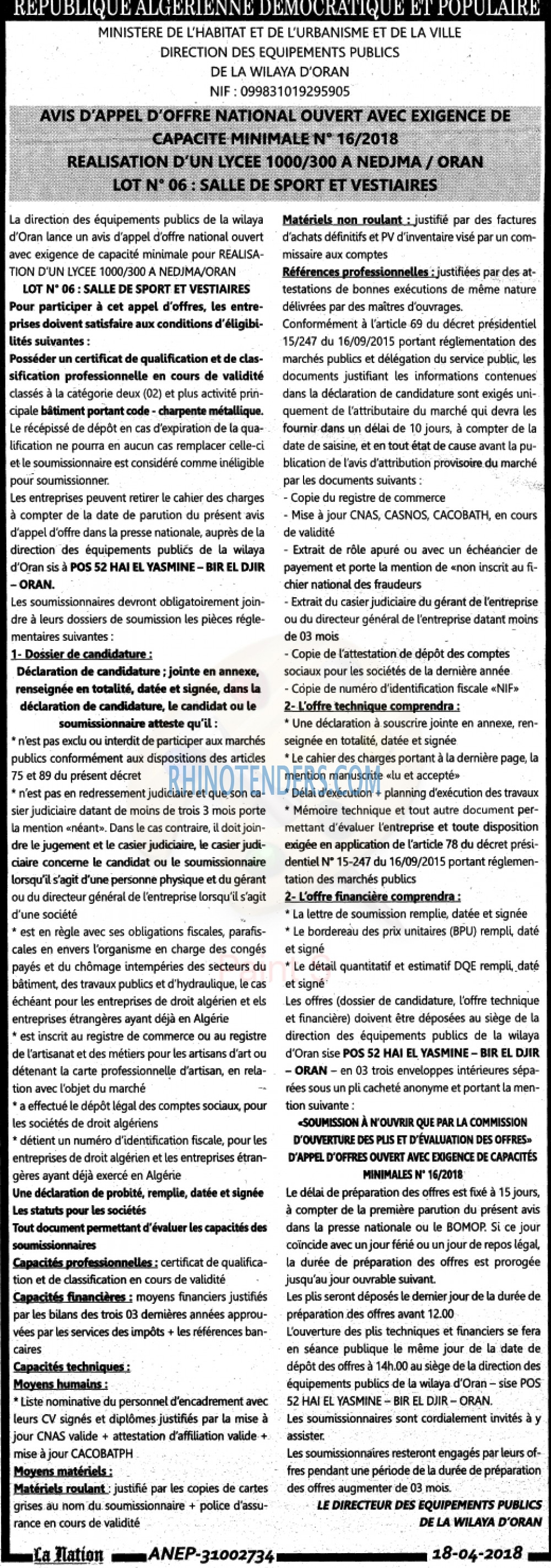 LA NATION