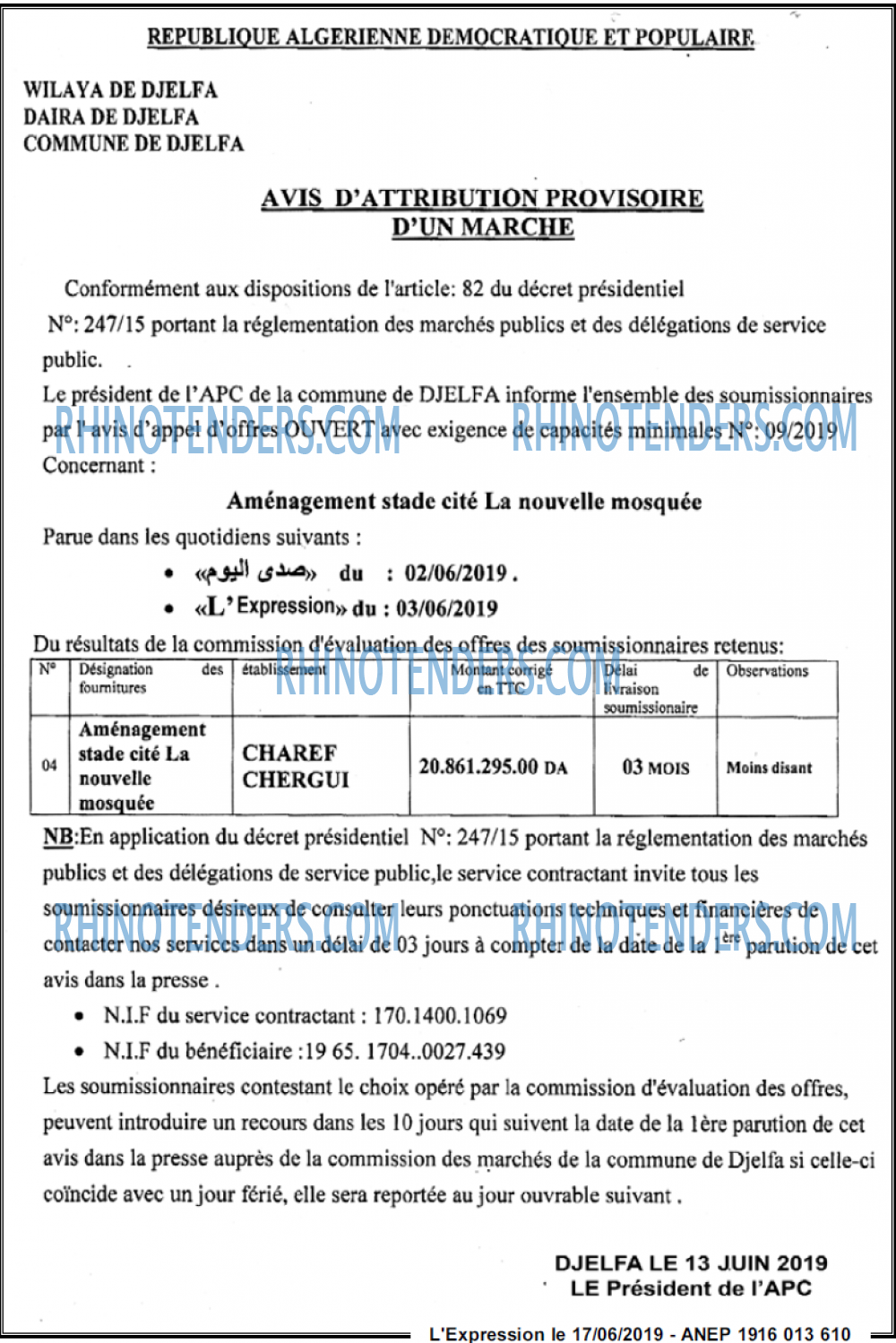 L'EXPRESSION