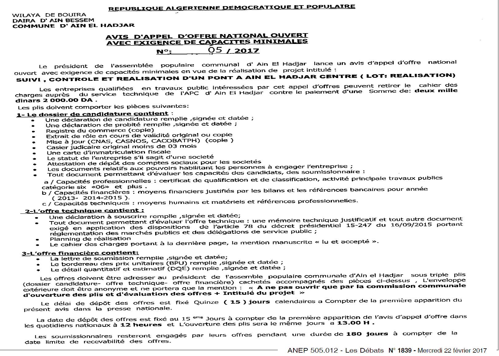 Les Debats