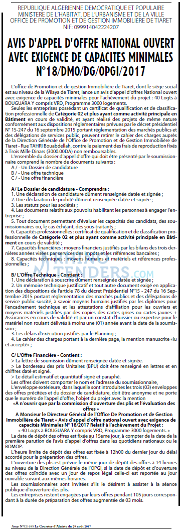 Le Courrier d'Algerie