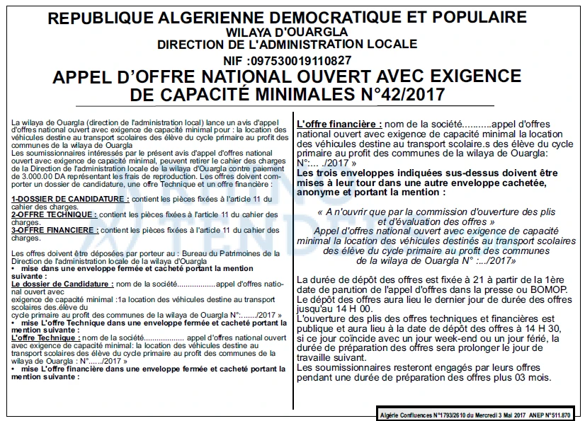 Algerie Confluence