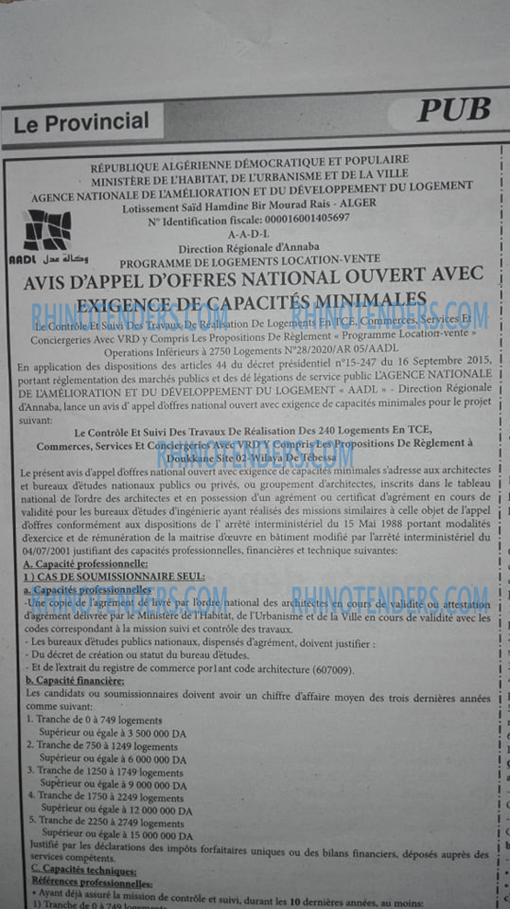 LE PROVINCIAL