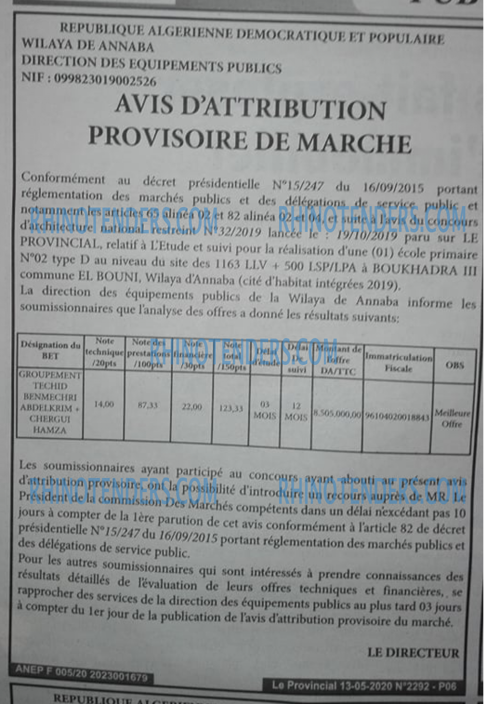 LE PROVINCIAL