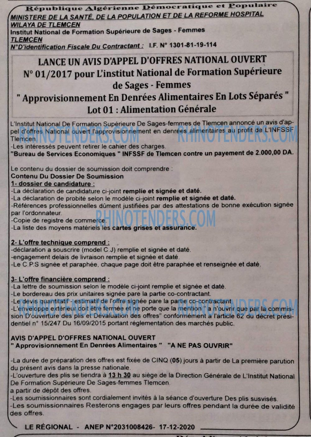 LE REGIONAL