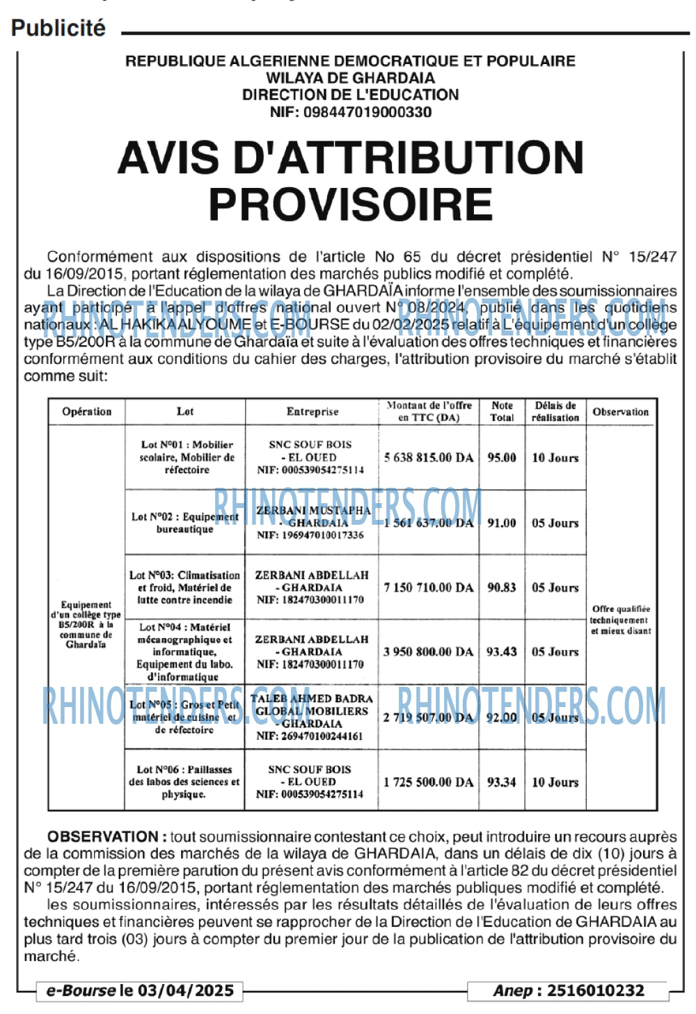 Autres