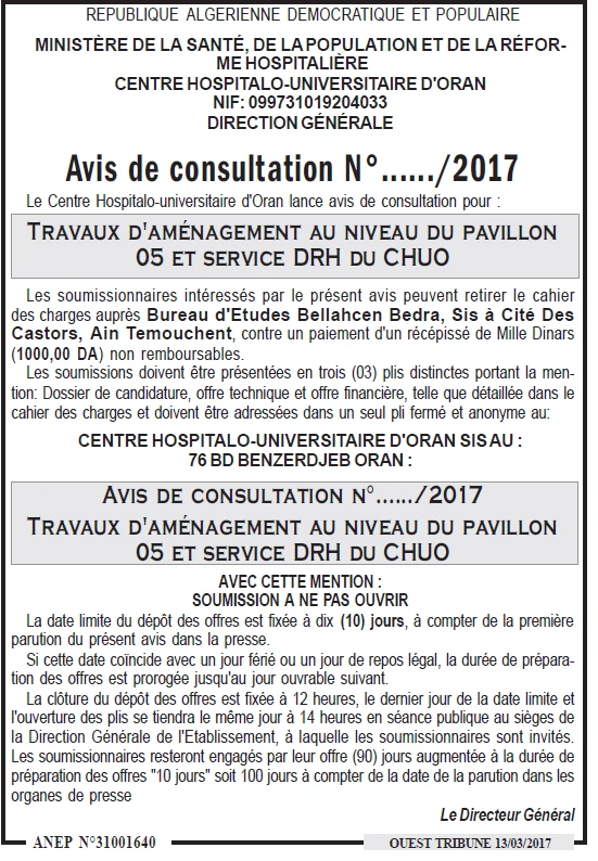 ouest TRIBUNE