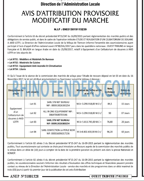 ouest TRIBUNE