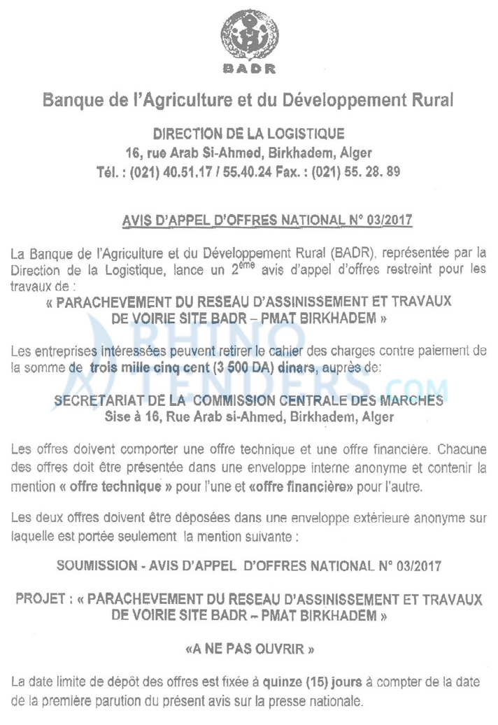 LE SOIR D'ALGERIE