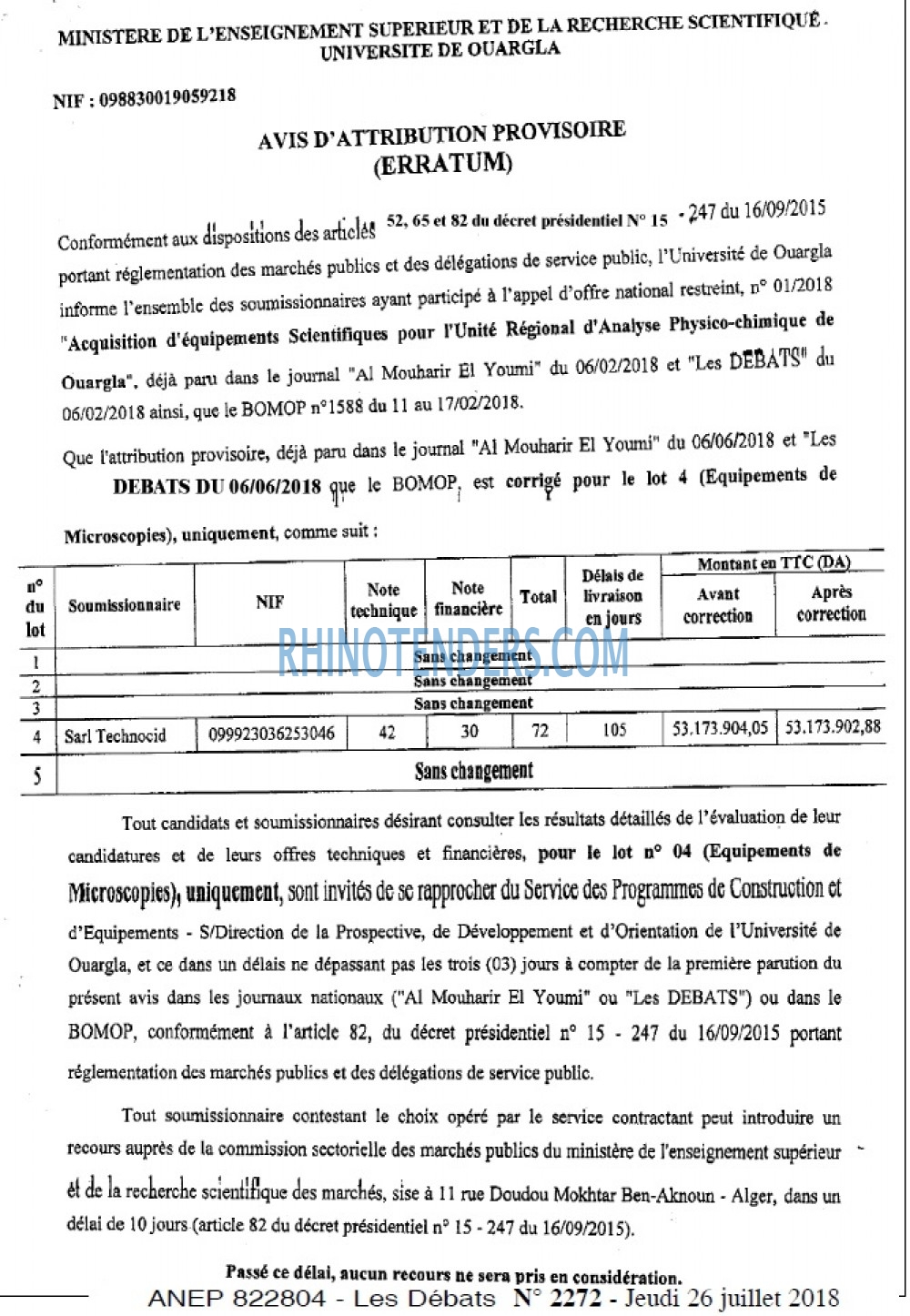 Les Debats