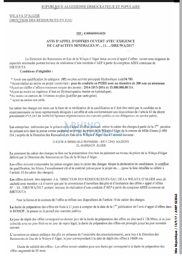 NOUVELLE REPUBLIQUE