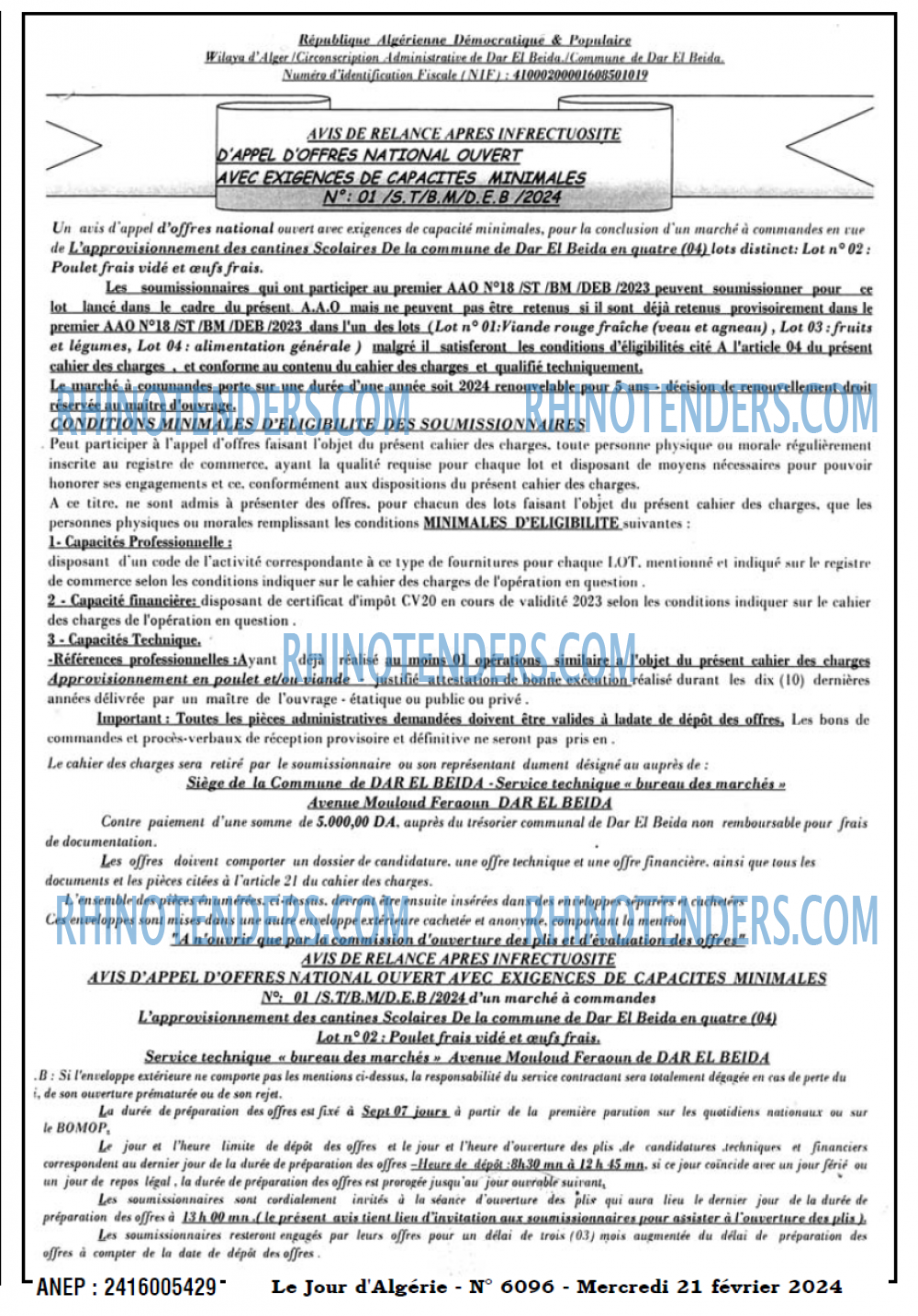Le Jour d'Algérie