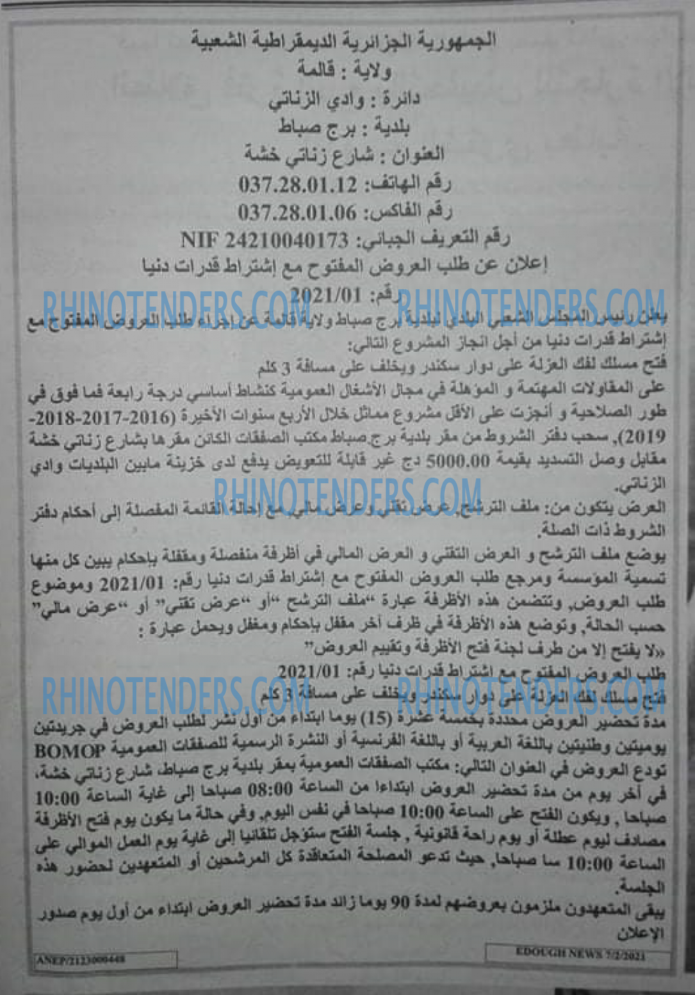 Edough News