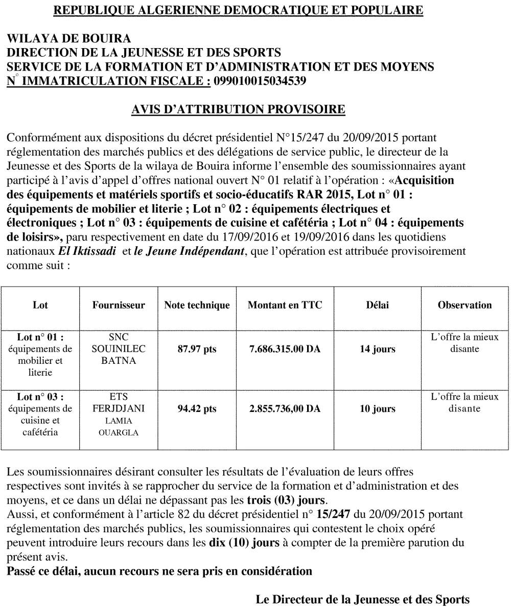 Le jeune indépendant
