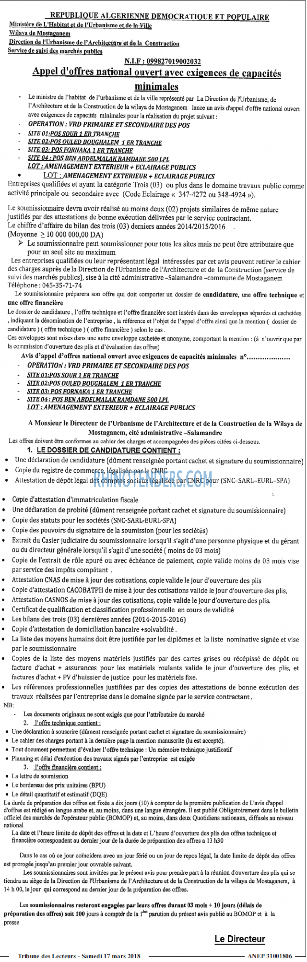 TRIBUNE DES LECTEURS