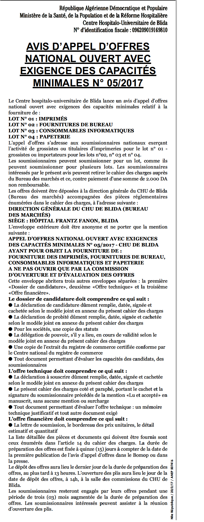 NOUVELLE REPUBLIQUE