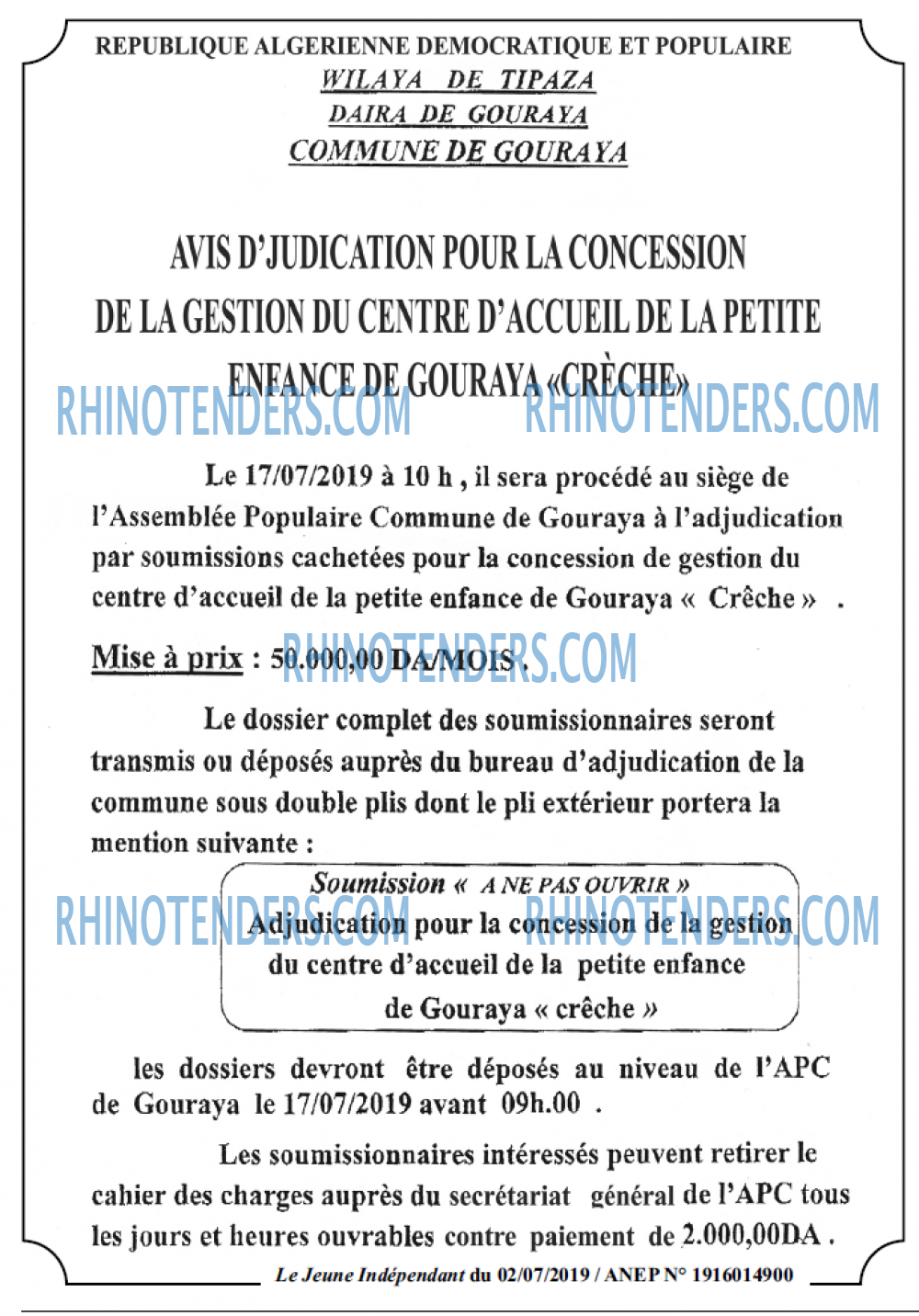 Jeune Independant