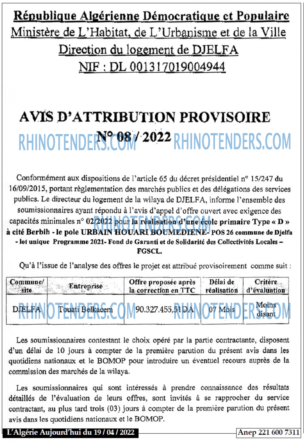 Aujourd'hui